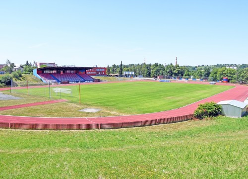 Atletický stadion nabízí skvělé zázemí